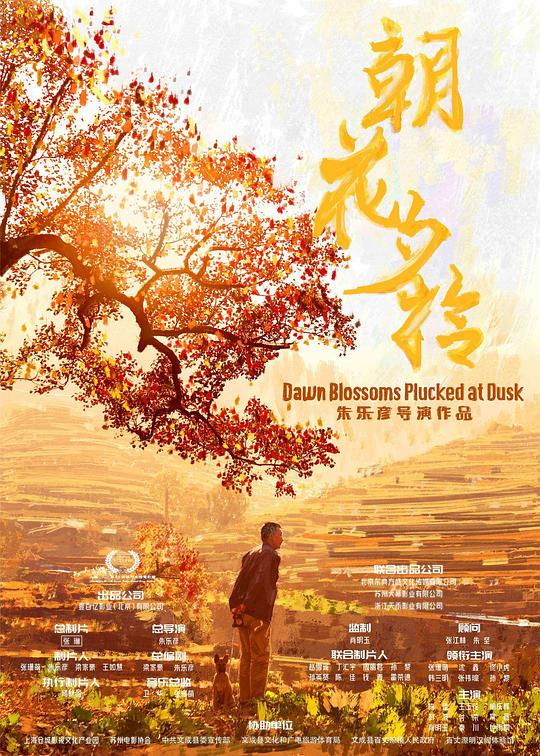 alt="电影《朝花夕拾》(2024)宣传海报,呈现老母亲与子女在寿宴上的紧张场景,展现家庭矛盾与意外交织的现实氛围。"